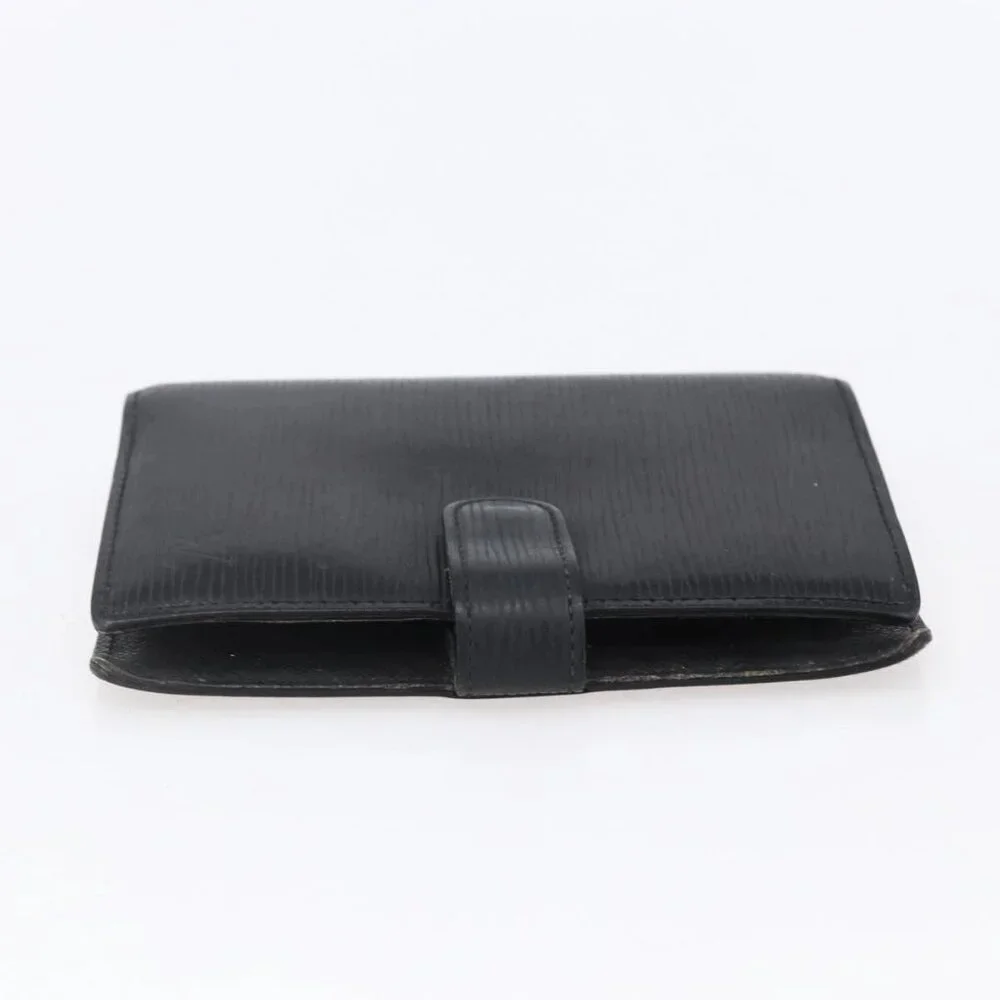 LOUIS VUITTON Epi Agenda PM Day Planner Cover Black